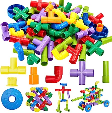 150pcs DIY Pipeline Block