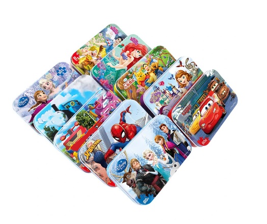 60pcs Character Wooden Puzzle