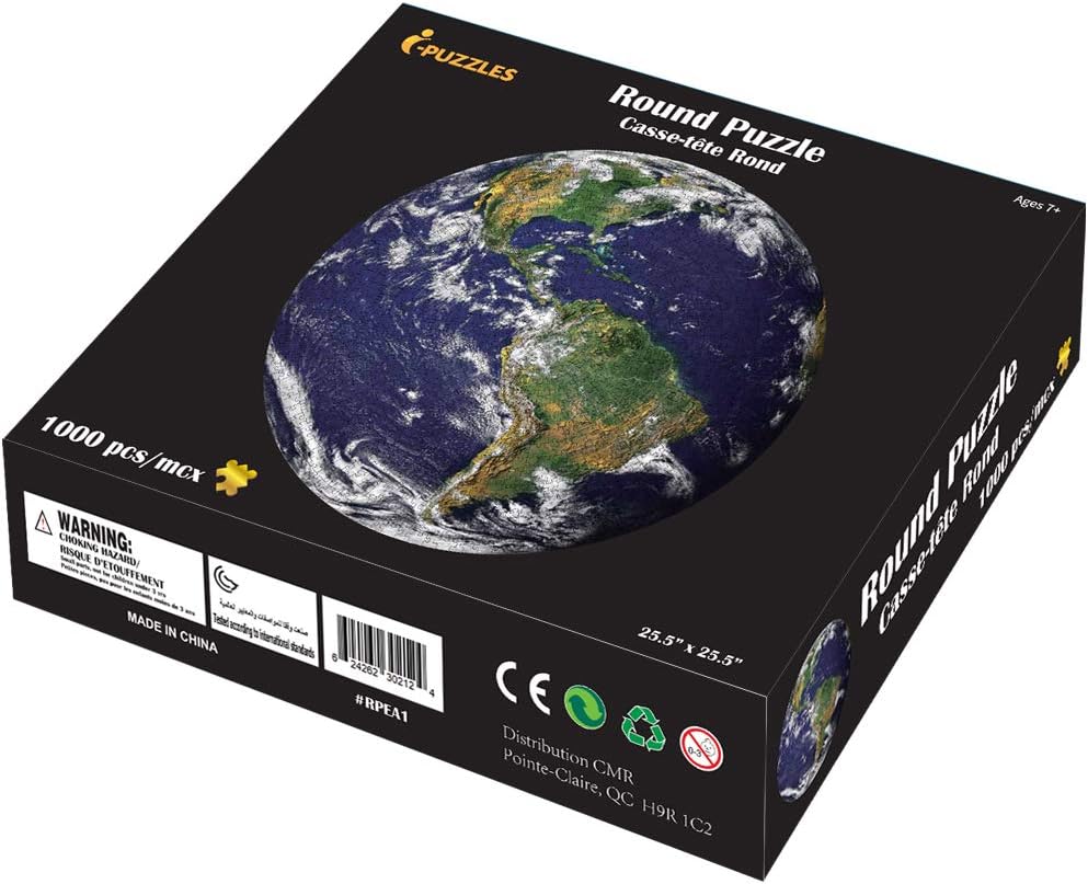 Round Jigsaw Puzzle 1000 Pieces (E
