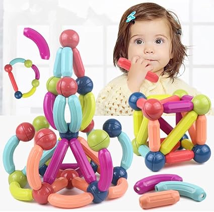 130pcs Magnetic Ball Rod