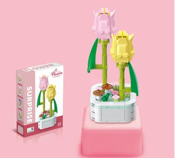 Building Block Flower Set (Tulip)