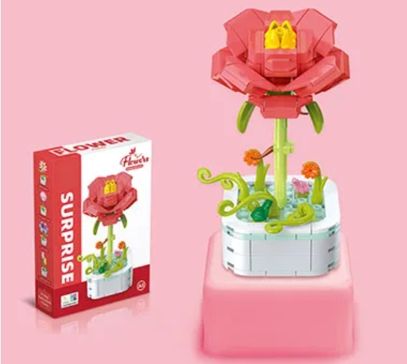 Building Block Flower Set (Peony)