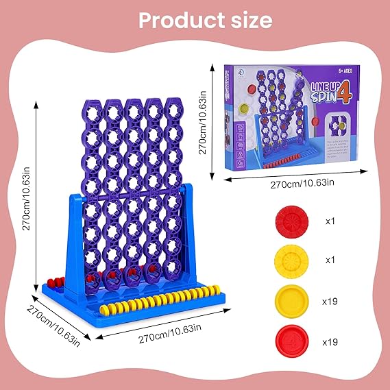 Connect4 Spin Game 