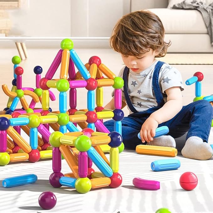 100pcs Magnetic Ball and Rod