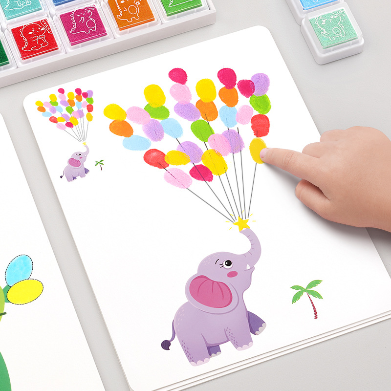 Finger Painting Album