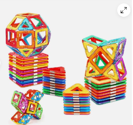 67pcs Magnetic Tiles